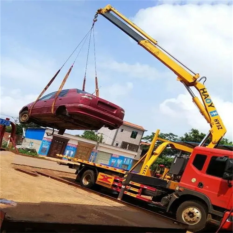 瑞金吊车救援小汽车怎么吊